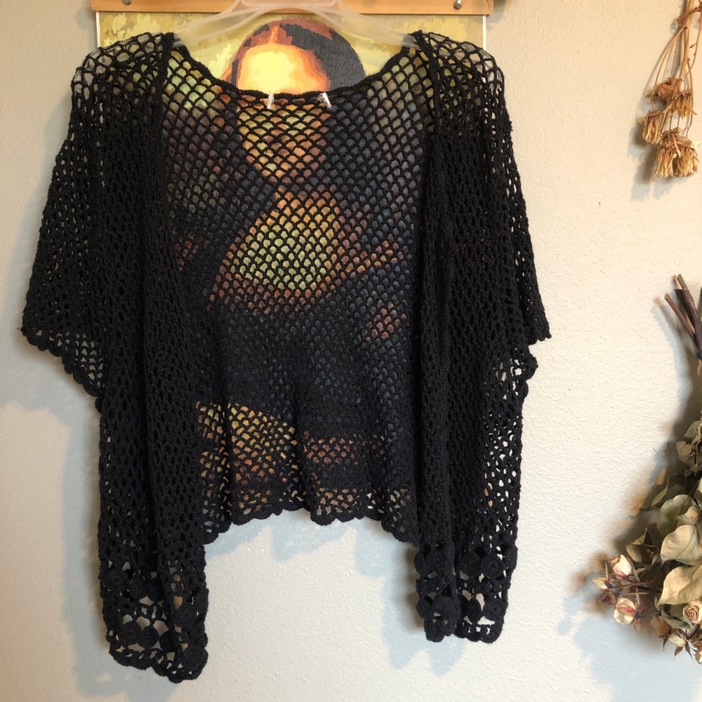 Womans crochet cardigan